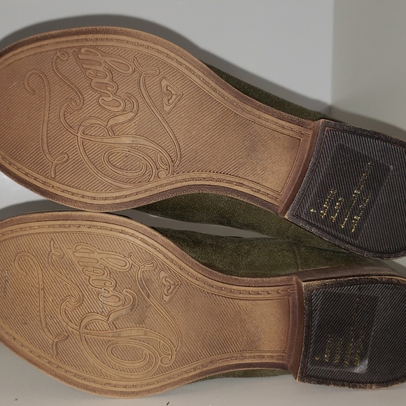 Roxy Valerie Green Ankle Boots Size 6 Gently Worn - Picture 5 of 5